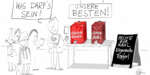 Beitragsbild des Blogbeitrags Stichwahl 24: Salzburg wird ROT