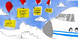 Beitragsbild des Blogbeitrags Die Freiheit über den Wolken