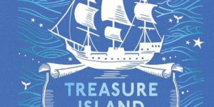 Beitragsbild des Blogbeitrags Treasure Island von Robert Louis Stevenson 