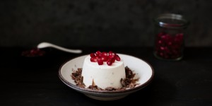 Beitragsbild des Blogbeitrags Granatapfel, semifreddo