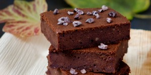 Beitragsbild des Blogbeitrags Maronibrownies statt Novemberblues 