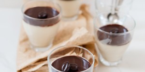 Beitragsbild des Blogbeitrags Gegen Wintermüdigkeit: Espresso Panna Cotta 