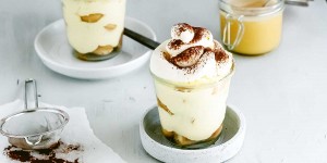 Beitragsbild des Blogbeitrags Salted Caramel Tiramisu im Glas