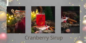 Beitragsbild des Blogbeitrags Warum Cranberry-Sirup zu Weihnachten einfach dazugehört