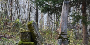 Beitragsbild des Blogbeitrags Die letzten Waldgräber auf dem Grenzfriedhof 