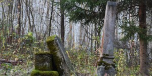 Beitragsbild des Blogbeitrags Die letzten Waldgräber auf dem Grenzfriedhof