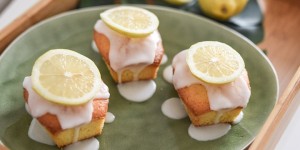 Beitragsbild des Blogbeitrags Saftige Zitronenküchlein mit dem Philips Airfryer
