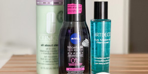 Beitragsbild des Blogbeitrags Augen-Makeup entfernen, meine Tipps.