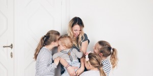 Beitragsbild des Blogbeitrags Leben in der Großfamilie – ist es einfacher mit weniger Kids? 