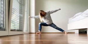 Beitragsbild des Blogbeitrags Morgenritual: Schneller Yoga Flow tut gut 
