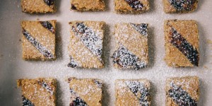 Beitragsbild des Blogbeitrags Linzerschnitten: Weihnachten in einem Keks 