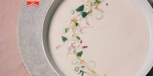 Beitragsbild des Blogbeitrags Tiroler Radieschensuppe: Frühlingsboten aus der Schüssel 