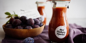 Beitragsbild des Blogbeitrags Zwetschgen-Balsam Essig oder mit Gewissheit ungewiss