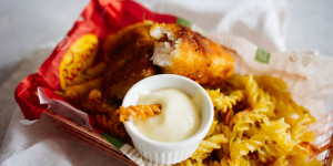 Beitragsbild des Blogbeitrags FishnNudelchips mit Recheis Bio-Dralli oder über Trends, Klassiker und Nachhaltigkeit (In Kooperation mit Recheis)
