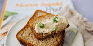 Beitragsbild des Blogbeitrags Pane alla Ricotta (Rezension Mann backt mediterranes Brot) oder soft wie eine Daunendecke