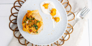 Beitragsbild des Blogbeitrags Eierschwammerl-Strudel á la Crème oder offen gesagt