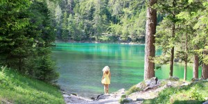 Beitragsbild des Blogbeitrags Grüner See (Green lake) Austria – summer & winter impressions
