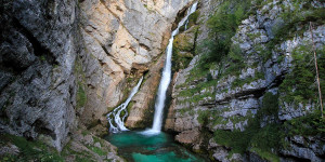 Beitragsbild des Blogbeitrags Top 7 Waterfalls in Slovenia