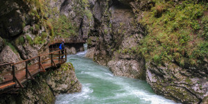 Beitragsbild des Blogbeitrags Vintgar Gorge: The Complete Travel Guide! 