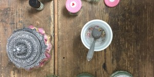 Beitragsbild des Blogbeitrags DIY Badesalz 