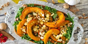 Beitragsbild des Blogbeitrags Rezept – Kürbis aus dem Ofen