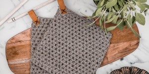Beitragsbild des Blogbeitrags DIY – Topflappen häkeln