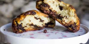 Beitragsbild des Blogbeitrags Quarkbrötchen/Topfenlaberl (Chocolate Chip | Walnuss-Karamell | Ovomaltinecreme) 