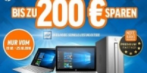Beitragsbild des Blogbeitrags Notebooksbilliger.de – bis zu 200 € Rabatt auf ausgewählte HP Produkte