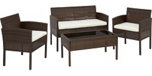 Beitragsbild des Blogbeitrags TOP! Loungegarnitur (Tisch+Sitzbank+2 Sessel) inkl. Versand um 124,90€ 