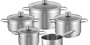 Beitragsbild des Blogbeitrags Silit Kochtopf-Set Pisa (5 Töpfe + 4 Deckel) um 89 € statt 149,14 € 