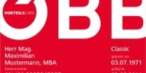 Beitragsbild des Blogbeitrags ÖBB: Vorteilscard bis 30. September 2015 kostenlos testen 