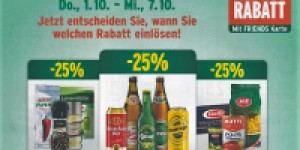 Beitragsbild des Blogbeitrags Merkur: -25% auf 3 Warengruppen vom 1.10.- 7.10.2015 – z.B.: -25% auf das gesamte Biersortiment inkl. Beertender 