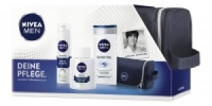 Beitragsbild des Blogbeitrags Nivea Men Sensitive Geschenkset inkl. Kulturtasche um 8,04 € 