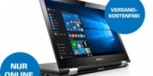 Beitragsbild des Blogbeitrags Lenovo Yoga 2-in-1-Notebooks und Ultrabooks in Aktion auf Saturn.at 