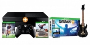 Beitragsbild des Blogbeitrags Saturn Technik Special – zB Xbox One 500GB inkl. FIFA 16 + Guitar Hero Live Gitarren-Set + Tony Hawk Pro Skater Pro 5 um nur 222 €