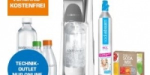 Beitragsbild des Blogbeitrags Saturn Technik Special – zB. Sodastream Cool Megapack um 44 € 