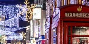 Beitragsbild des Blogbeitrags London Christmas Shopping 