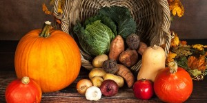 Beitragsbild des Blogbeitrags Herbstliches vom Herd – der Kürbis als Allrounder