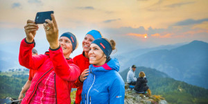 Beitragsbild des Blogbeitrags „Urlaub zum Mitnehmen“ – Die perfekte Foto-Location in Flachau