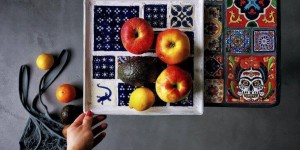 Beitragsbild des Blogbeitrags Easy DIY: Originelles Tablett aus alten Fliesen