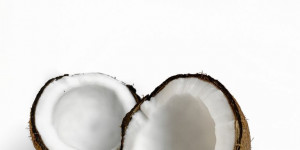 Beitragsbild des Blogbeitrags Frische Kokosmilch (und mehr) selbst gemacht