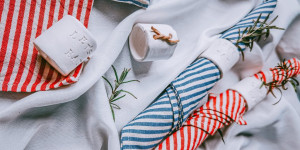 Beitragsbild des Blogbeitrags DIY Serviettenringe aus Modelliermasse