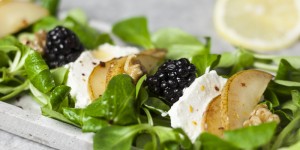 Beitragsbild des Blogbeitrags Französischer Salat mit Ziegenkäse