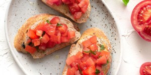 Beitragsbild des Blogbeitrags Bruschetta (Originalrezept)