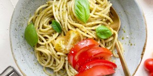Beitragsbild des Blogbeitrags Spaghetti al pesto genovese