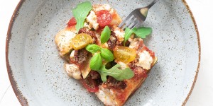 Beitragsbild des Blogbeitrags Lasagne mit Zucchini 