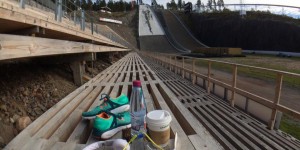 Beitragsbild des Blogbeitrags Stiegenläufe bei der Skisprungschanze – Lugnet