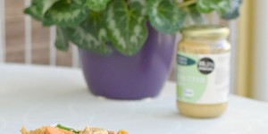 Beitragsbild des Blogbeitrags Pasta mit Thunfisch & Erdnussbutter / Pasta with Tuna & Peanutbutter