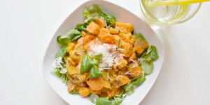 Beitragsbild des Blogbeitrags Süßkartoffel Risotto