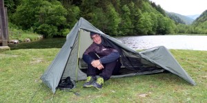 Beitragsbild des Blogbeitrags Die Herausforderung Pilgern + Zelten!